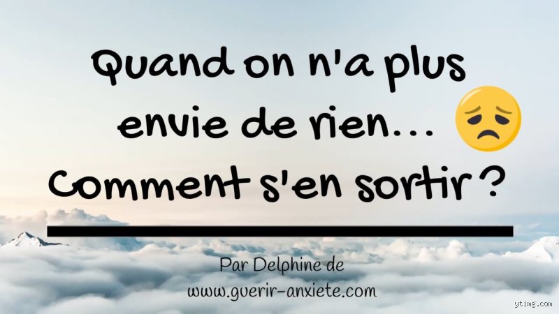 Comment s'en sortir quand on a plus rien ?
