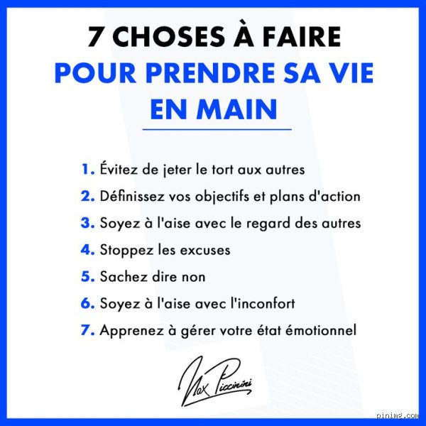 Comment se prendre en charge dans la vie ?