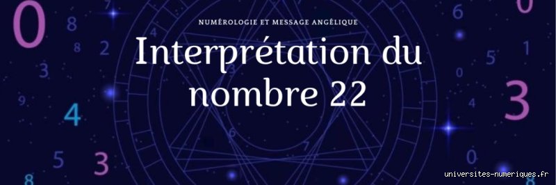 Pourquoi le nombre 22 fascine-t-il autant ? Plus qu'un simple chiffre !