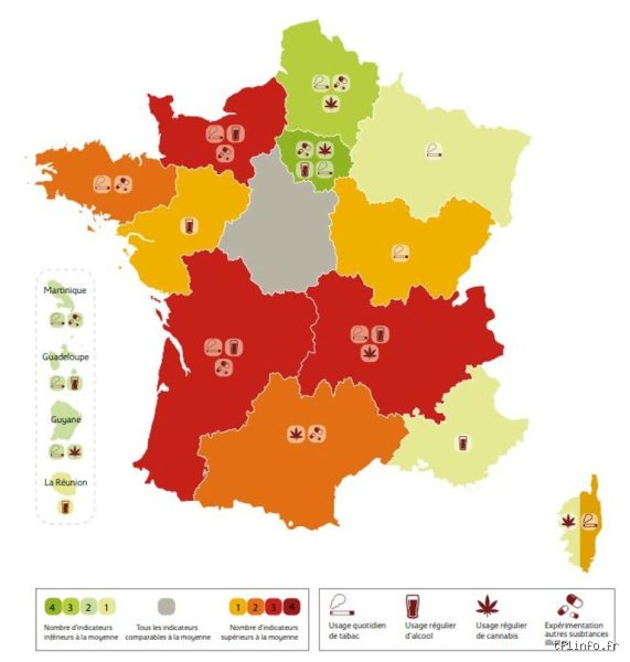Quelle est la ville où la consommation de drogue est la plus faible à travers le globe ?
