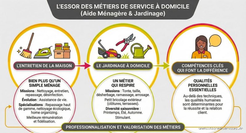 Quelles compétences faut-il acquérir pour travailler à domicile afin de réussir sa transition professionnelle en 2026 ?