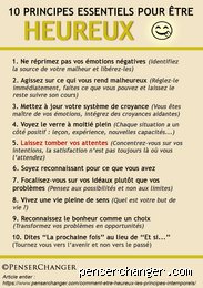 Quelles sont les 10 règles pour être heureux : le guide définitif pour transformer radicalement votre quotidien dès aujourd'hui