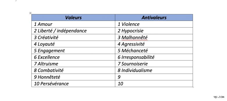 Quelles sont les cinq valeurs négatives ? Décryptage des forces obscures qui pilotent nos décisions sociales et individuelles
