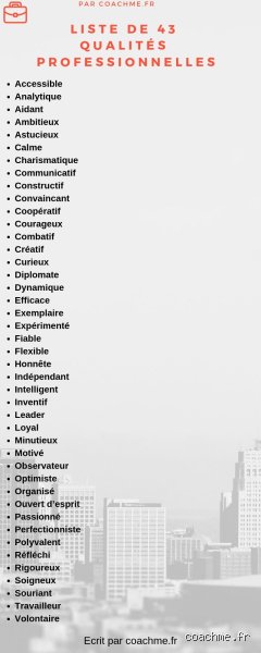 Quelles sont les qualités principales pour réussir et s'épanouir dans un monde qui ne tourne plus rond ?