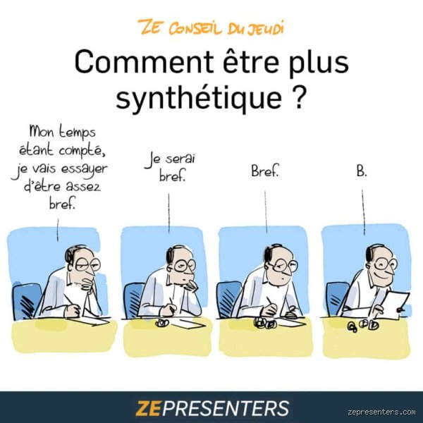 Comment apprendre à être synthétique ?
