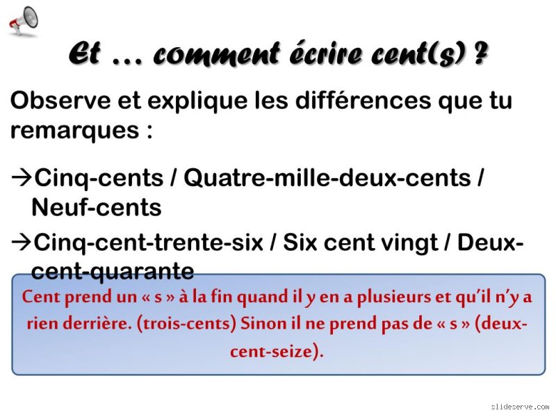 Comment écrire cent vingt-cinq ?