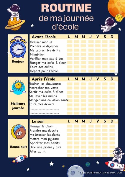 Comment rater un jour d'école ?
