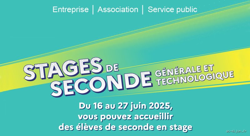 Comment s'appelle le stage en seconde ?
