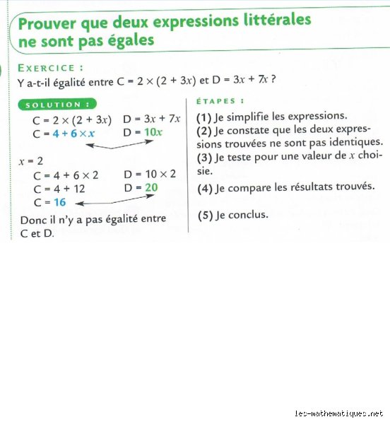 Démontrer l'égalité de deux expressions : les méthodes infaillibles pour ne plus jamais se tromper en calcul algébrique