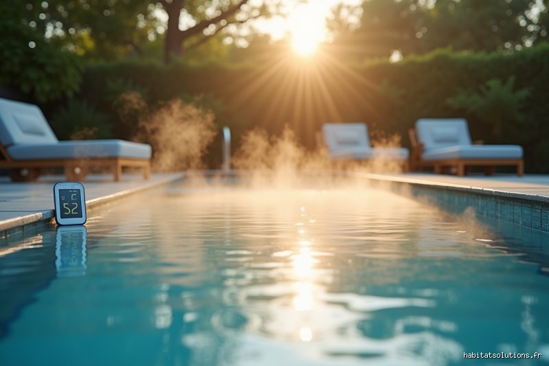 Est-il plus économique de laisser le chauffe-piscine allumé en permanence pour maintenir une eau à 28 degrés toute la saison ?