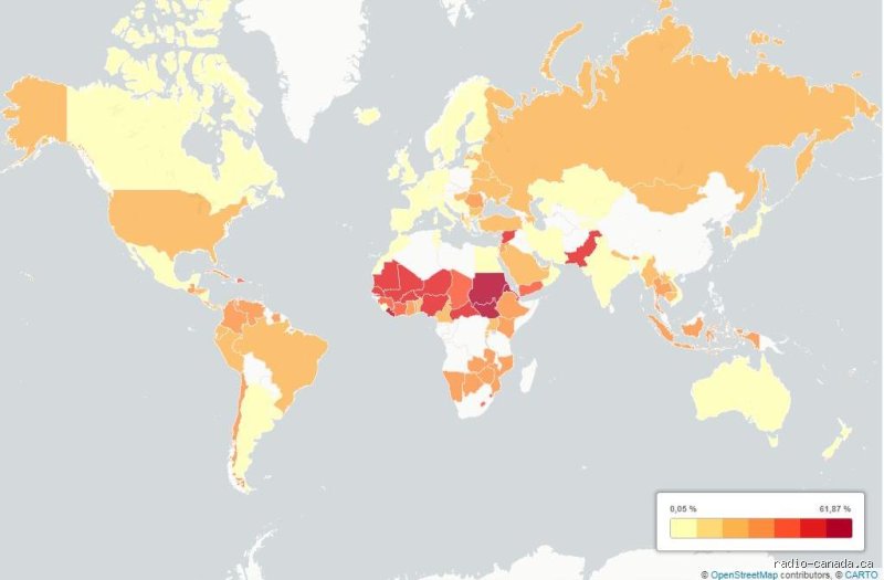 Quel est le pays le moins scolarisé au monde ?