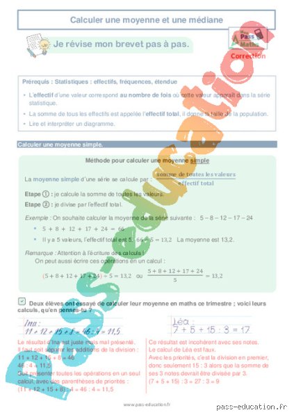 Quelle moyenne pour aller en 3ème ?