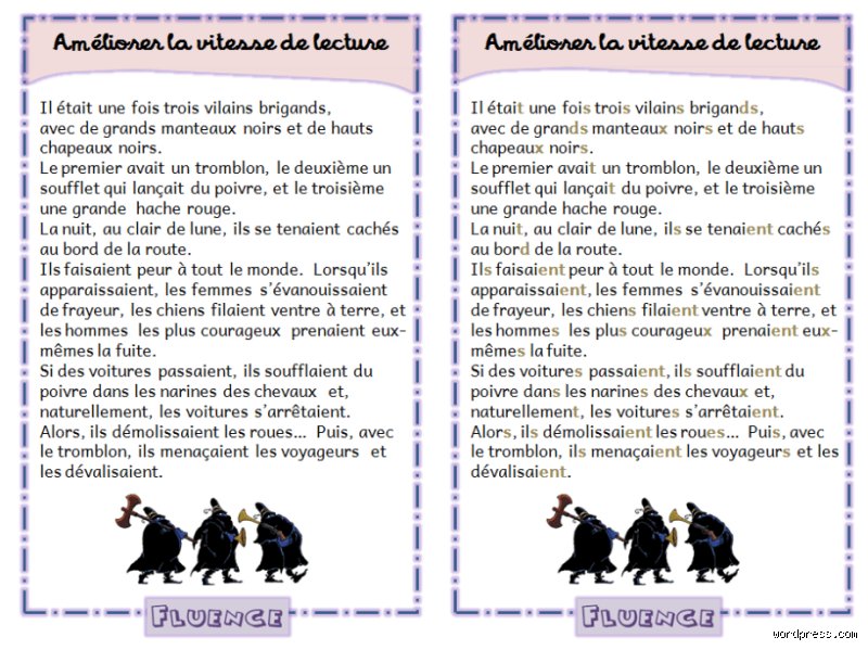 Quelle vitesse de lecture en CP ?