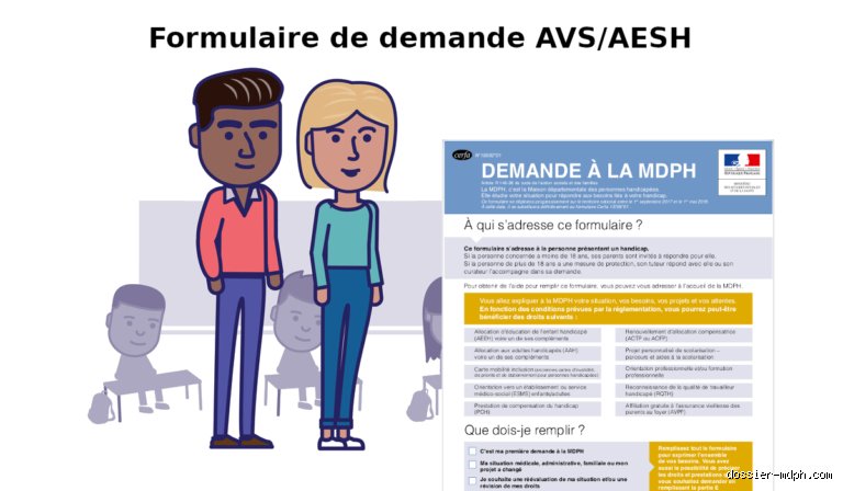 Qui fait la demande AESH ?