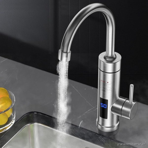 Comment avoir de l'eau chaude directement au robinet ?