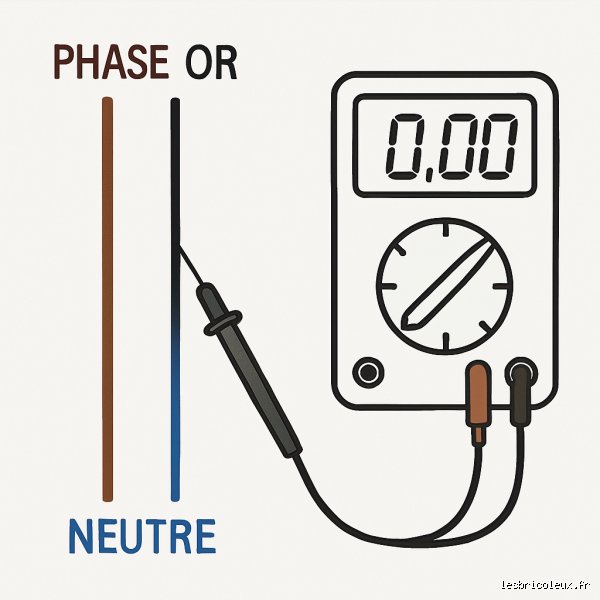 Comment savoir où est la phase et le neutre ?