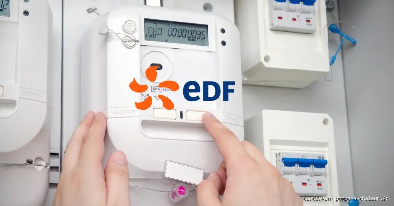 Quelle puissance compteur EDF pour une pompe à chaleur ?