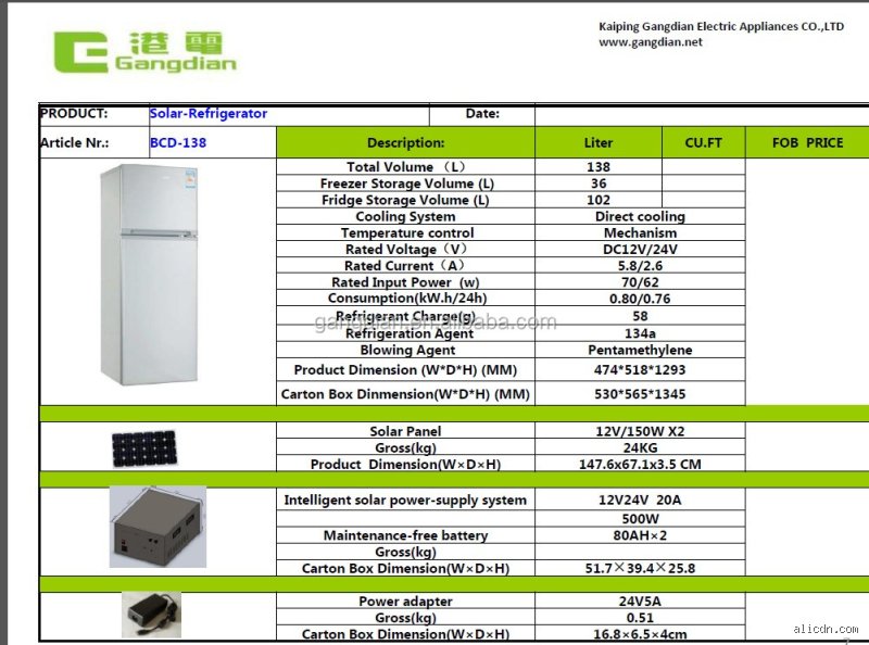 Quelle puissance pour un Mini-frigo ?