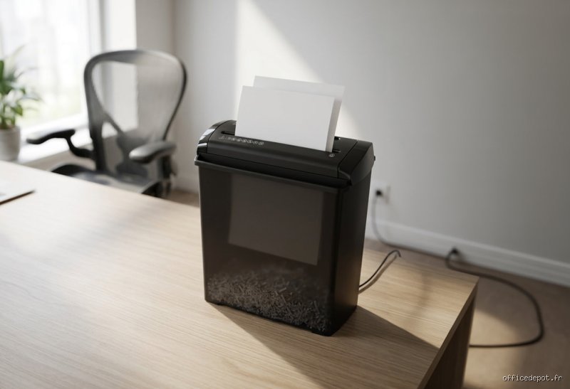 Quelle quantité de papier dois-je charger à la fois dans un destructeur de documents pour éviter le bourrage moteur ?