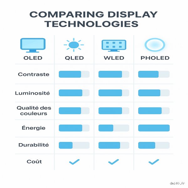 Les écrans OLED consomment-ils plus d'énergie que les écrans QLED ? Le duel énergétique entre pixels auto-émissifs et rétroéclairage