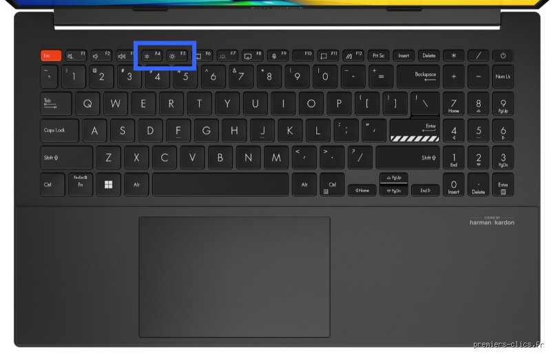 Quel est le raccourci clavier pour activer l'éclairage nocturne et sauver vos yeux du naufrage nocturne ?