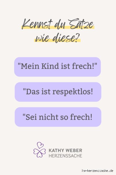 Was tun wenn Kinder frech und respektlos sind?