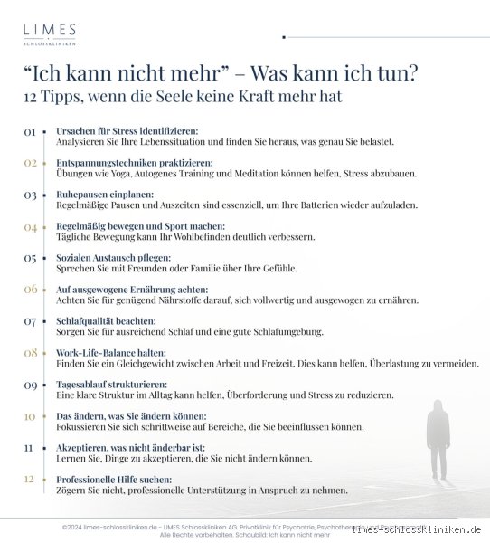 Was tun wenn man nicht mehr kann aber muss: Wege aus dem Erschöpfungszustand bei permanenter Überlastung