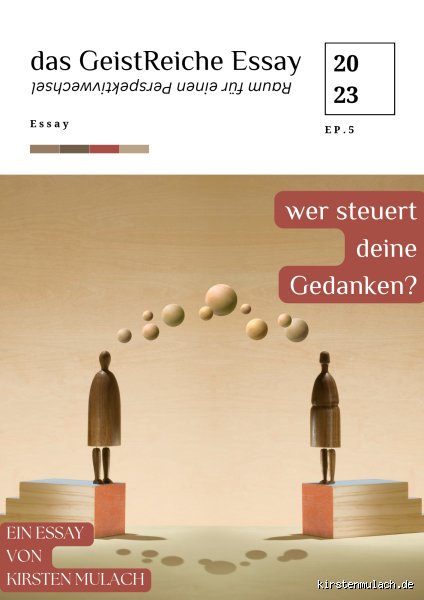 Wer steuert unsere Gedanken? Die Anatomie der mentalen Kontrolle