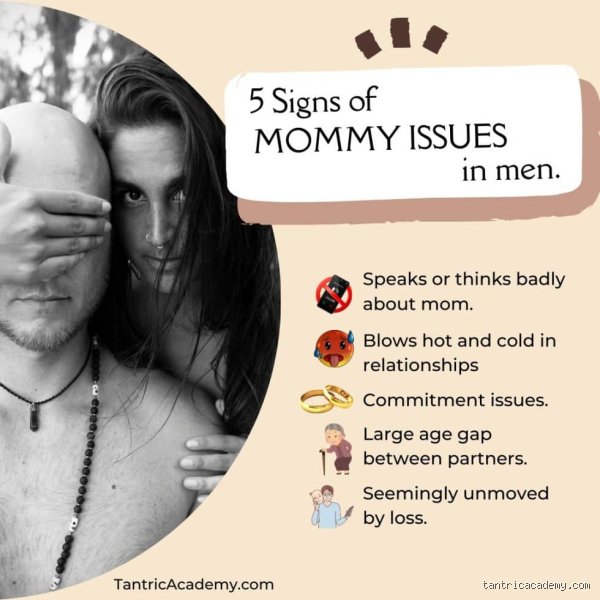 Wie äußern sich Mommy Issues bei Männern?