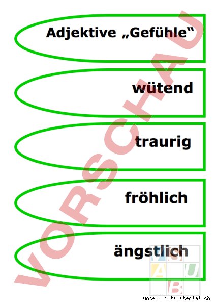 Wie kann man sich fühlen? Adjektive im Überblick