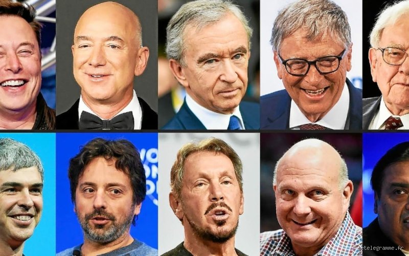 Quel sont les 10 homme le plus riche du monde : les secrets d'un classement totalement bouleversé par l'intelligence artificielle