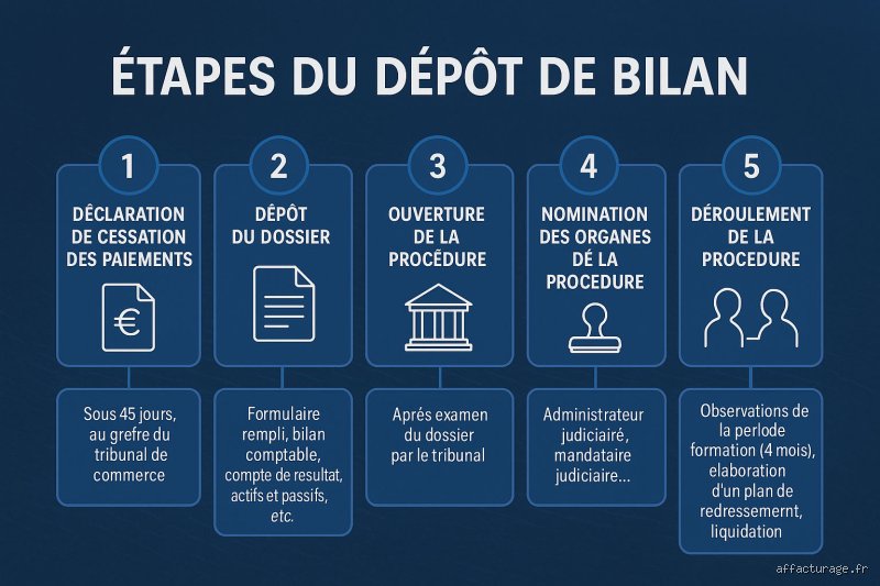 Quelles indemnités en cas de dépôt de bilan ?