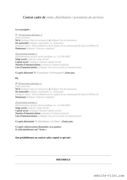 Quels sont les différents contrats cadre et comment sécuriser vos relations commerciales de long terme ?