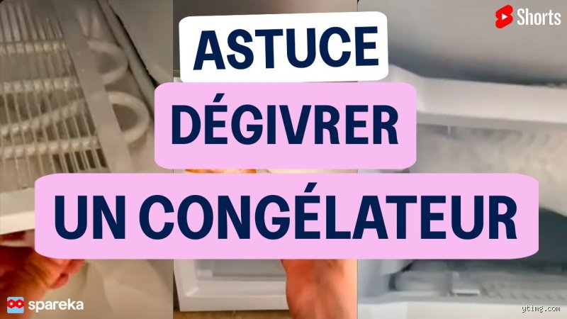 Comment dégivrer un congélateur combiné frigo sans le débrancher ?