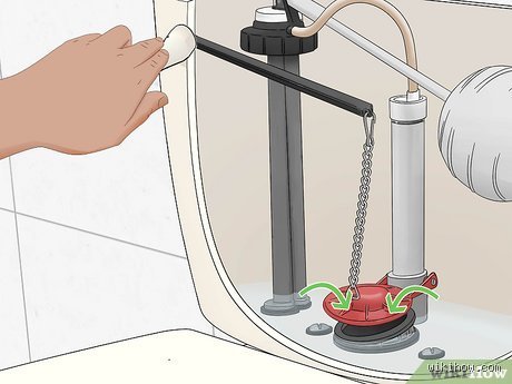 Comment vider entièrement l'eau des toilettes ?