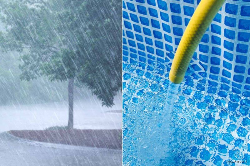 L'eau de pluie est-elle bonne pour une piscine ? Tout savoir sur l'impact d'une averse sur votre bassin