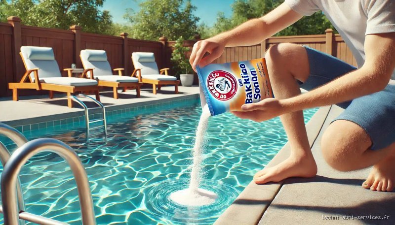 Pourquoi met-on du bicarbonate de soude dans sa piscine : le secret des pros pour une eau cristalline sans se ruiner