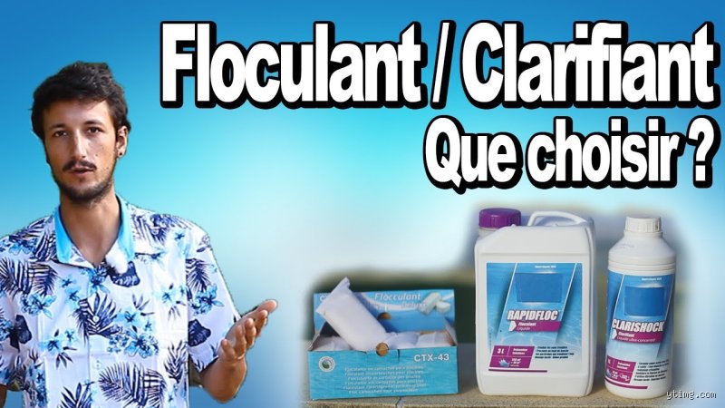 Quelle est la différence entre du clarifiant et du floculant pour garder une eau de piscine cristalline sans effort ?