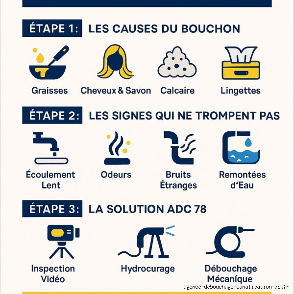 Quels sont les symptômes d'une canalisation bouchée ? Le guide complet pour éviter le désastre chez soi