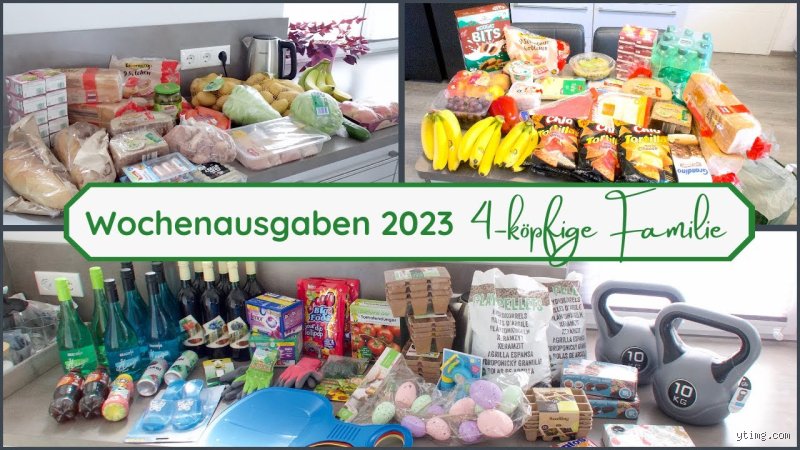 Was kostet der Wocheneinkauf für 4 Personen wirklich? Meine ehrliche Kalkulation