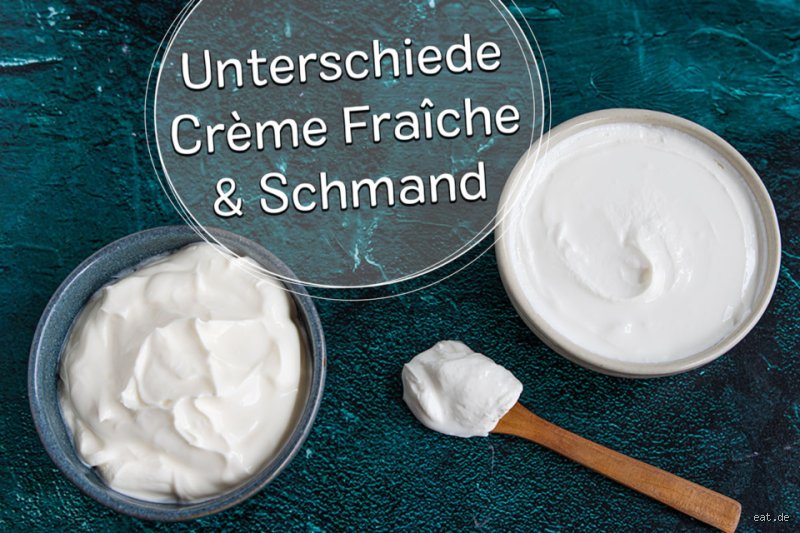 Wo ist der Unterschied zwischen Schmand und Crème fraîche?