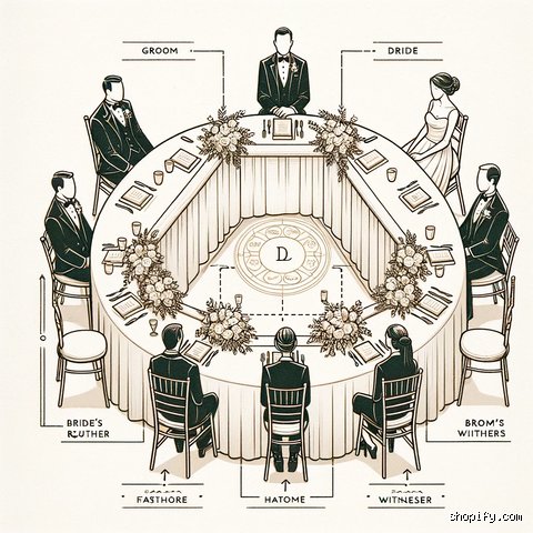 Qui doit être à la table d'honneur ?
