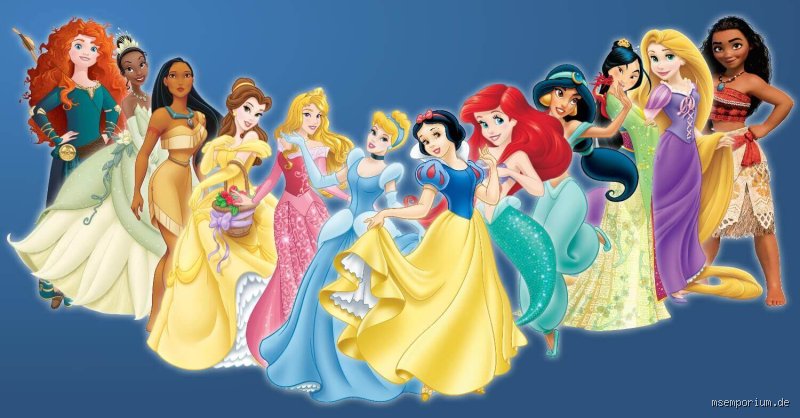 Wer sind die 12 Disney Prinzessinnen?