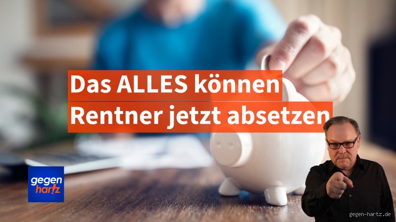 Kann ich als Rentner die Hausratversicherung absetzen?
