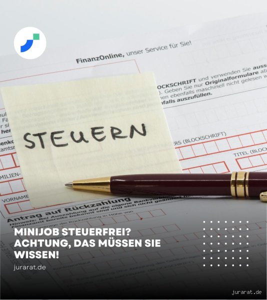 Kann man 2 Minijobs steuerfrei machen?
