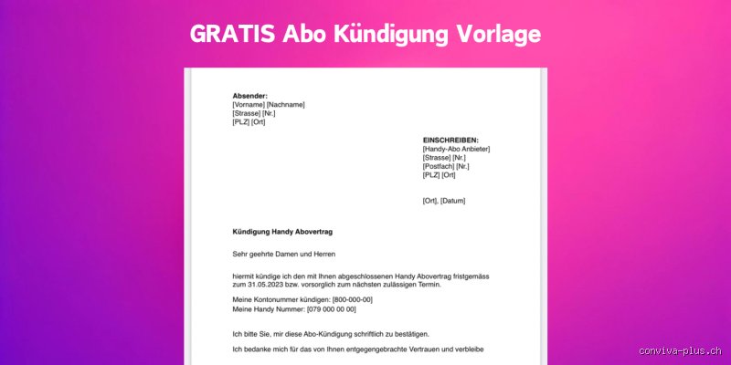 Kann man ein Abo monatlich kündigen?