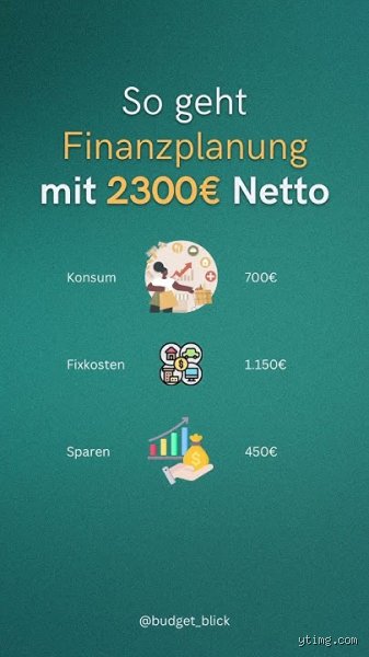 Kann man mit 2300 Euro Netto leben?