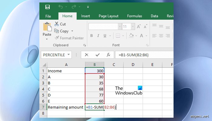 Kann man mit Excel subtrahieren? Alles, was du wissen musst