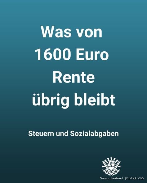 Was bleibt von 1600 € Rente übrig? Eine ehrliche Aufschlüsselung