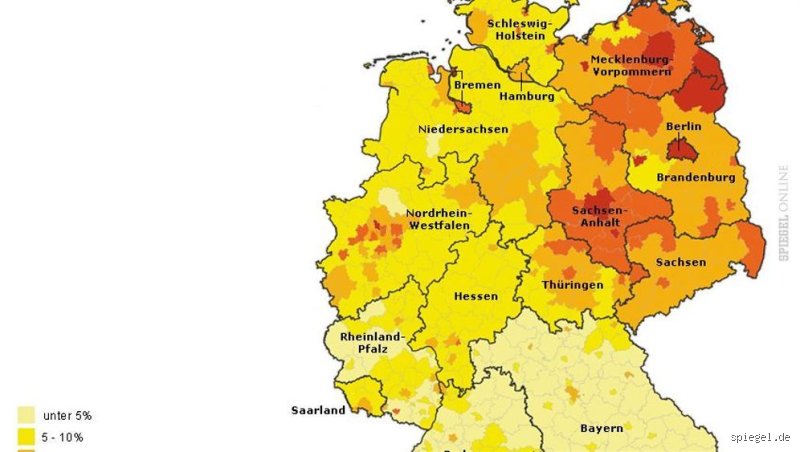 Welches ist das ärmste Bundesland Deutschlands?